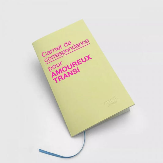 Carnet de correspondance pour AMOUREUX TRANSI
