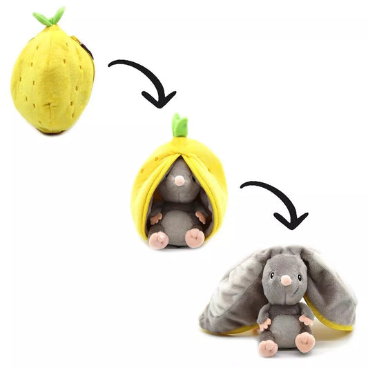 Peluche Rocket la souris / Citron