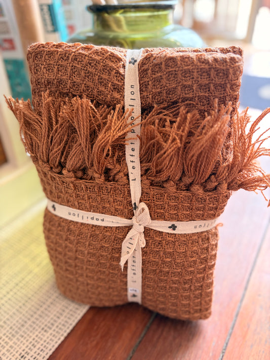 Plaid à franges Gabriel