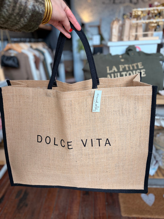 Cabas en jute XL