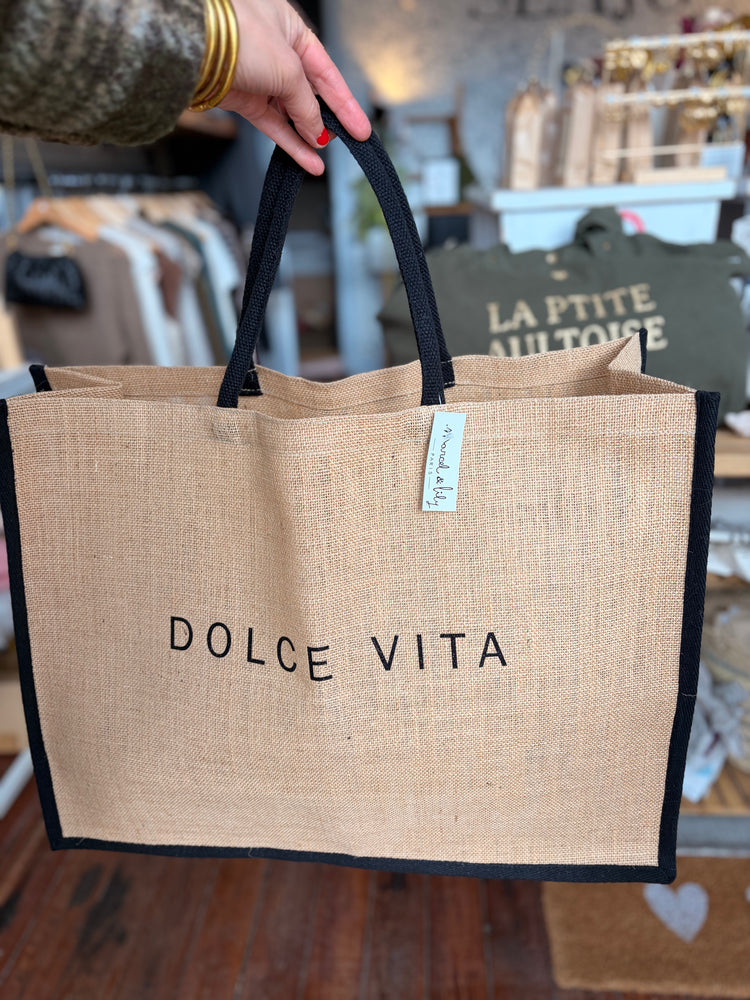 Cabas en jute XL