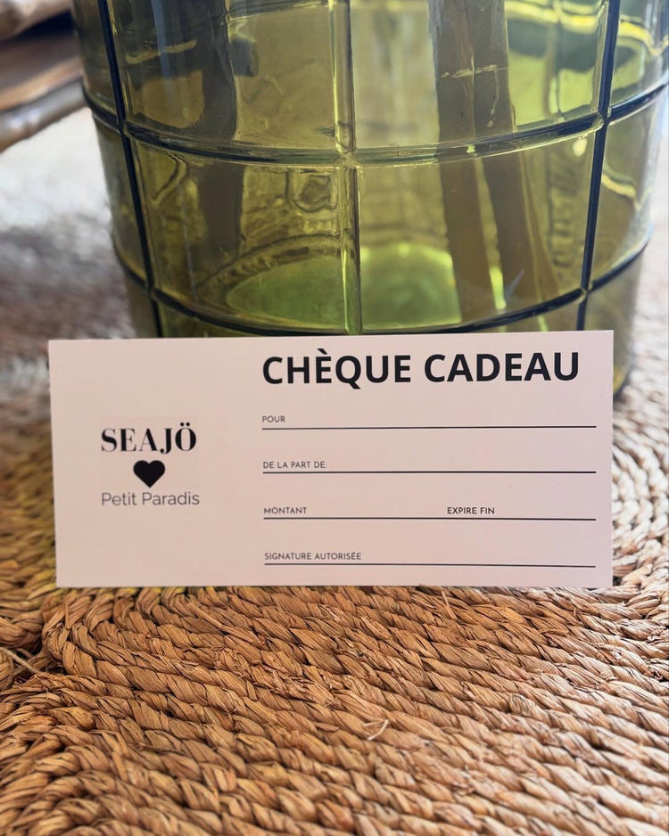 Carte cadeau - Seajö Concept Store à Ault