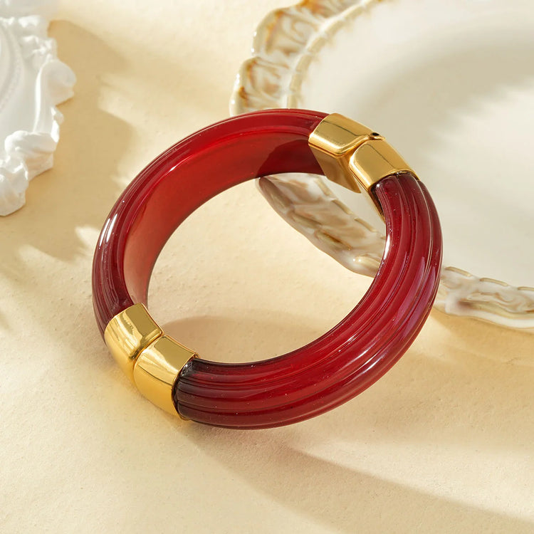 Bracelet manchette Iris