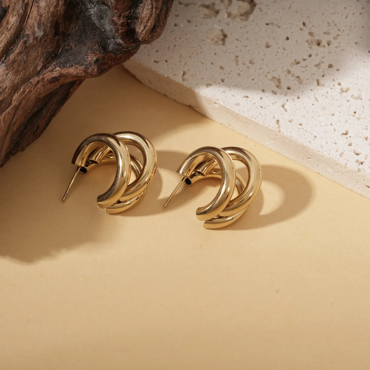 Boucles d'oreilles Sellie