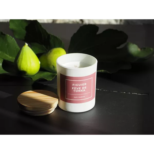 Bougie végétale - Figuier Fève de Tonka