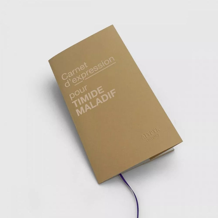 Carnet d’expression pour TIMIDE MALADIF