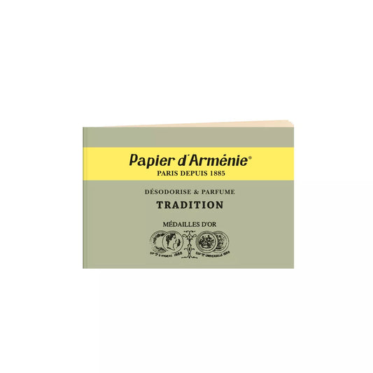 Papier d'Arménie carnet traditionnel triple