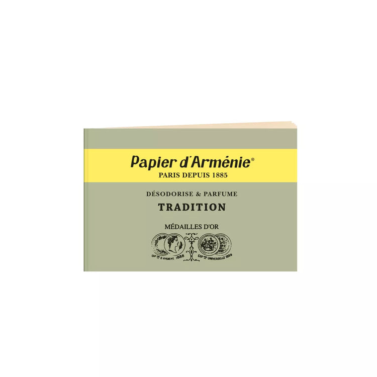 Papier d'Arménie carnet traditionnel triple