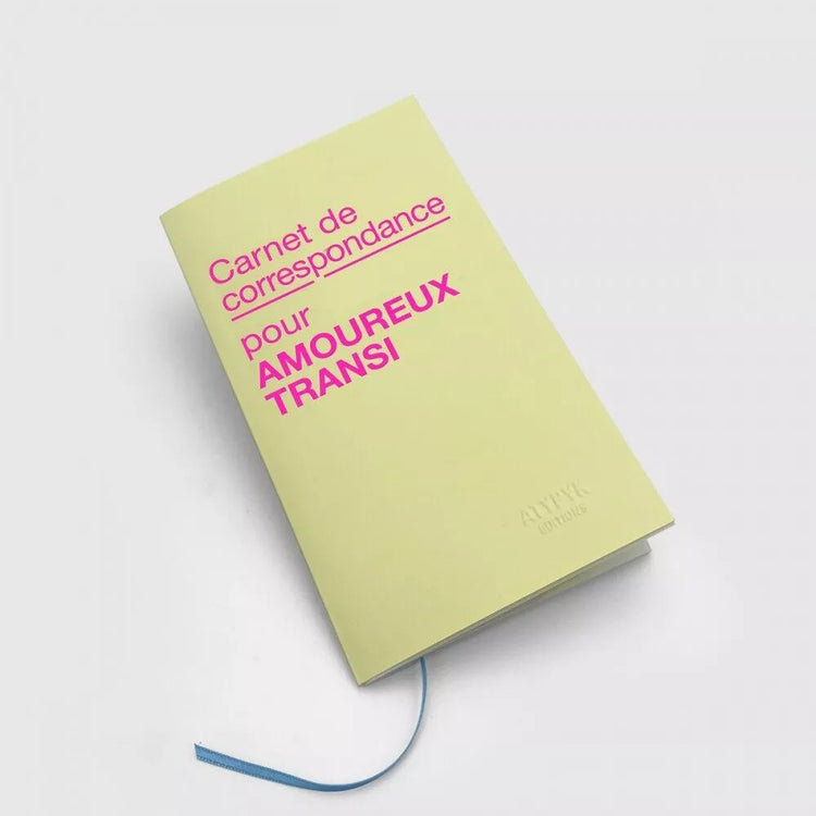 Carnet de correspondance pour AMOUREUX TRANSI