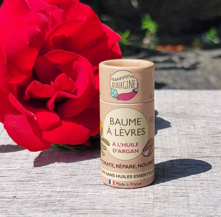 Baume à lèvres Argan bio sans huiles essentielles