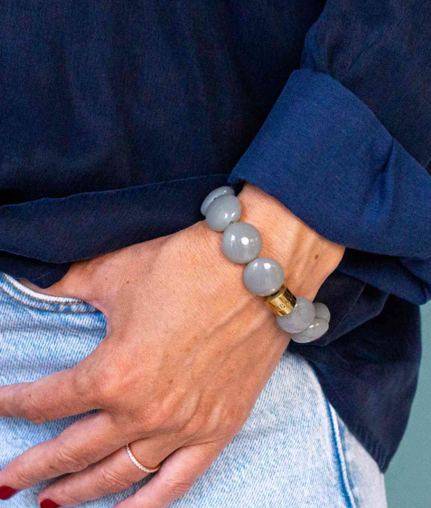 Bracelet Bombom By Parabaya / Gris