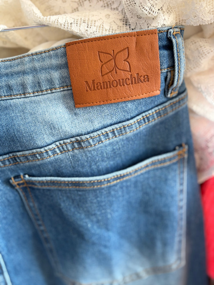 Le jean revers Mamouchka Paris