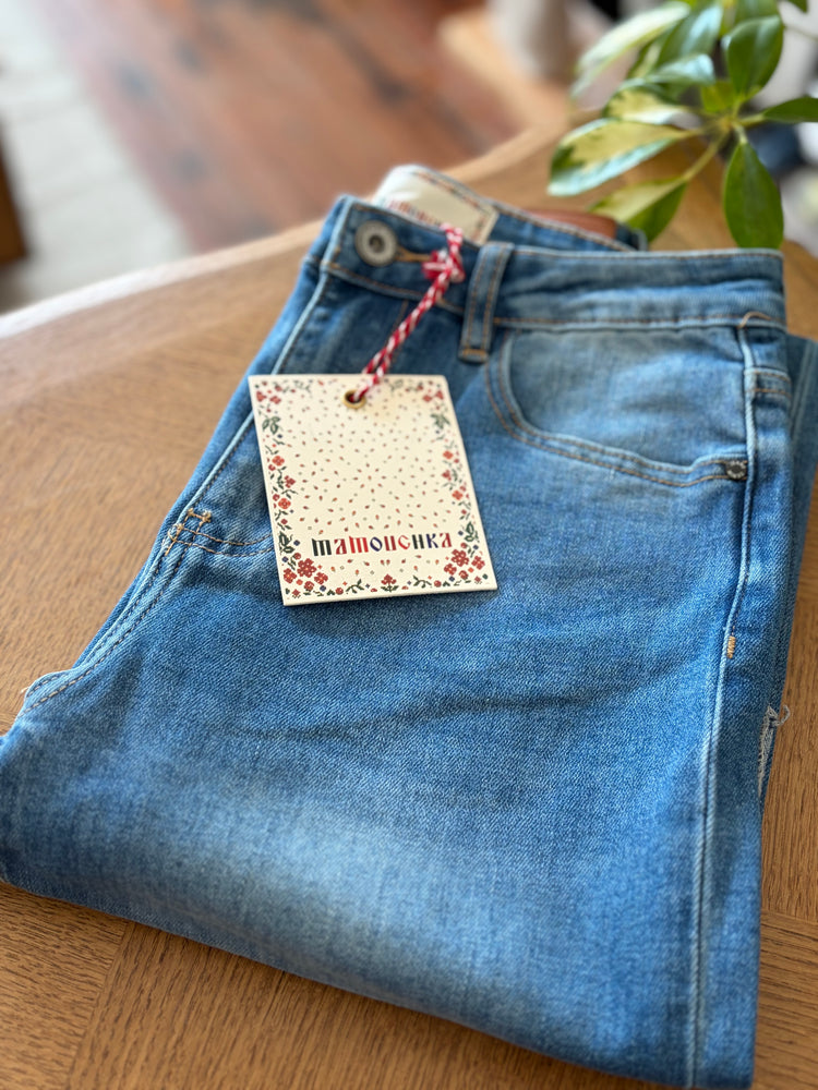 Le jean revers Mamouchka Paris