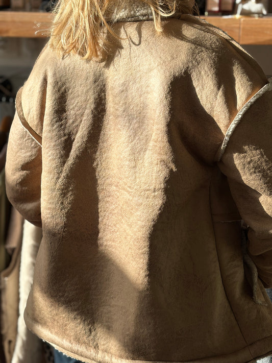Veste Aviateur Amy / Beige