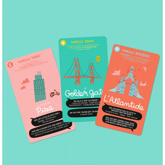 Jeu de 7 familles qui se méritent - SUPER ENDROITS